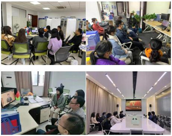 市古鎮(zhèn)投資公司工會(huì)組織職工收看全國(guó)脫貧攻堅(jiān)總結(jié)表彰大會(huì)