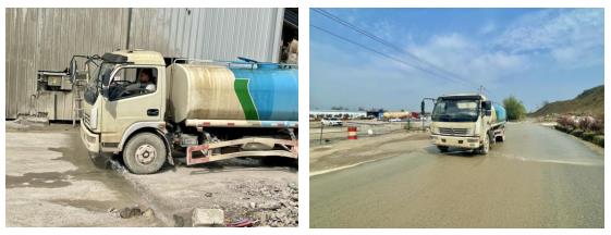 助力藍天保衛(wèi)戰(zhàn)！市古鎮(zhèn)混凝土公司開展揚塵治理專項整治行動