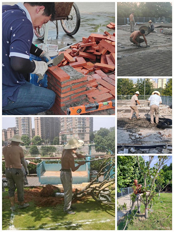 夜珠山?碼頭夜市|搶工期、趕進度 全力以赴推進工程建設(shè)