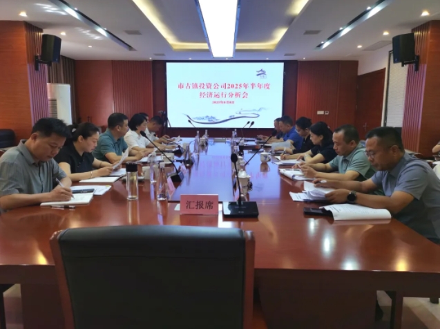 市古鎮(zhèn)投資公司召開2025年半年度經(jīng)濟(jì)運(yùn)行分析會