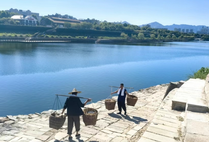 在這座古渡口，歷史活了
